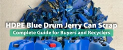HDPE Blue Drum Jerry Can Scrap UAE