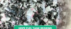 HDPE fuel tank regrind