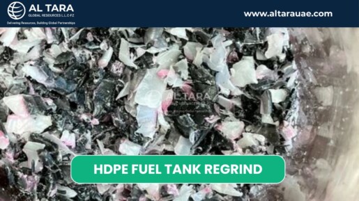 HDPE fuel tank regrind