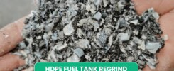 HDPE fuel tank regrind
