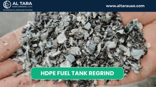 HDPE fuel tank regrind