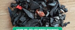 HDPE PE80 pipe regrind