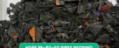 HDPE PE80 pipe regrind