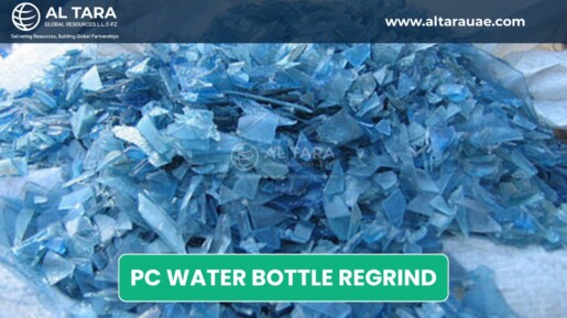 PC water bottle regrinded scrap