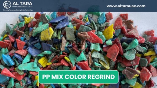 PP mixed colour regrind