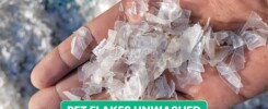 Buy unwashed PET flakes scrap